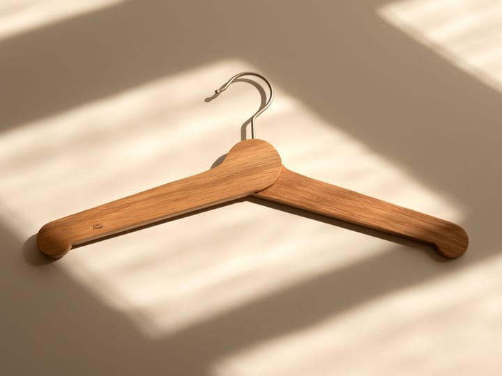 Nostalgi clothes hanger 3-pack, Oak Essem Design