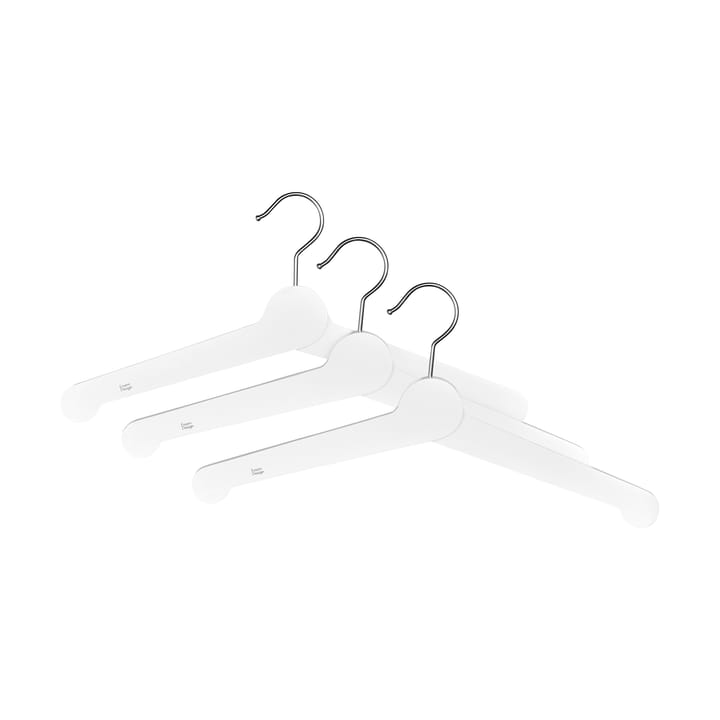 Nostalgi clothes hanger 3-pack - White - Essem Design