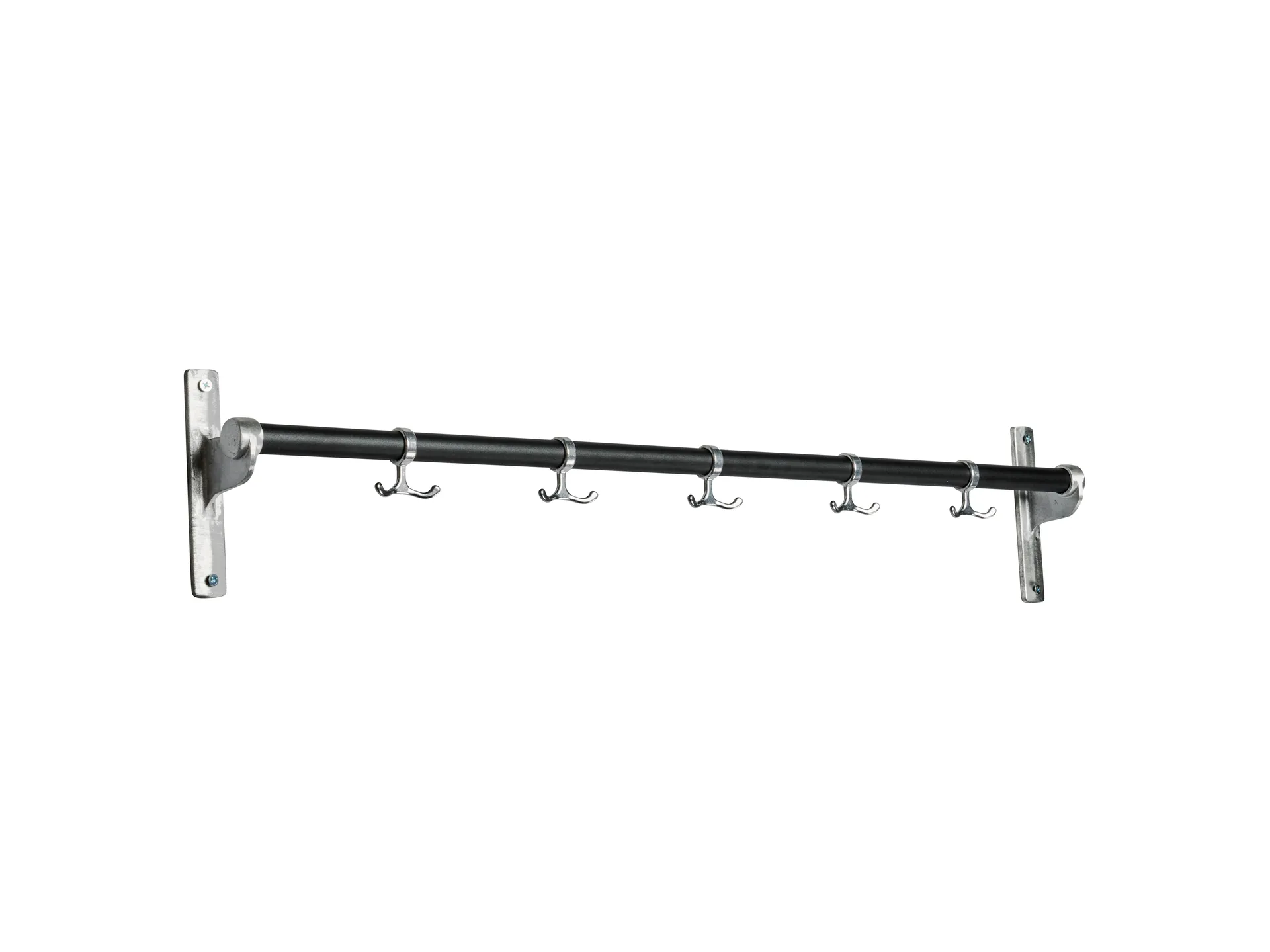 Nostalgi hook 100 cm, Black-aluminium Essem Design