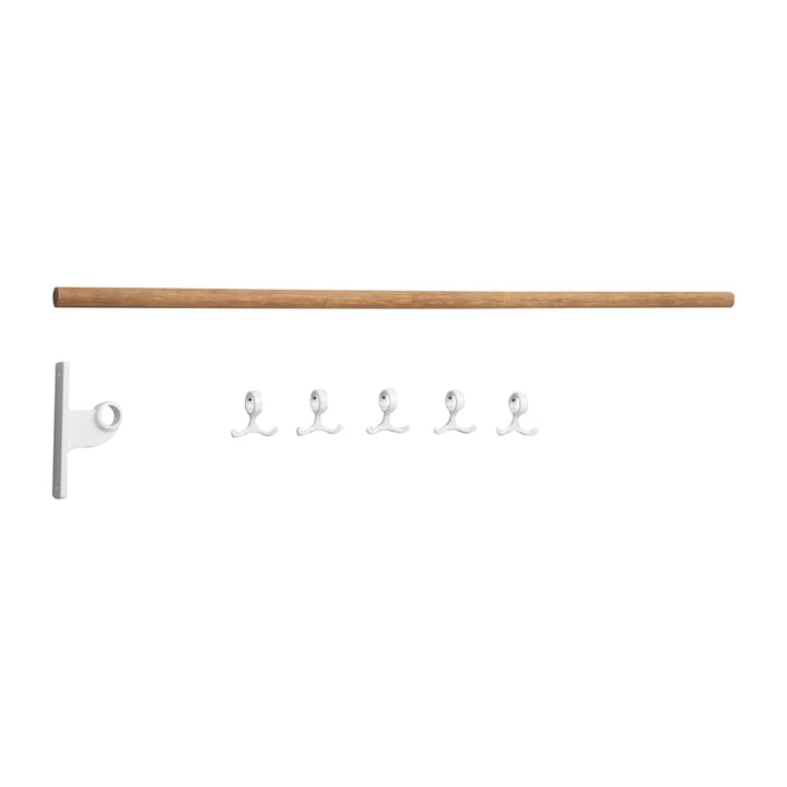 Nostalgi inbuilt hook strip - Bamboo-white - Essem Design