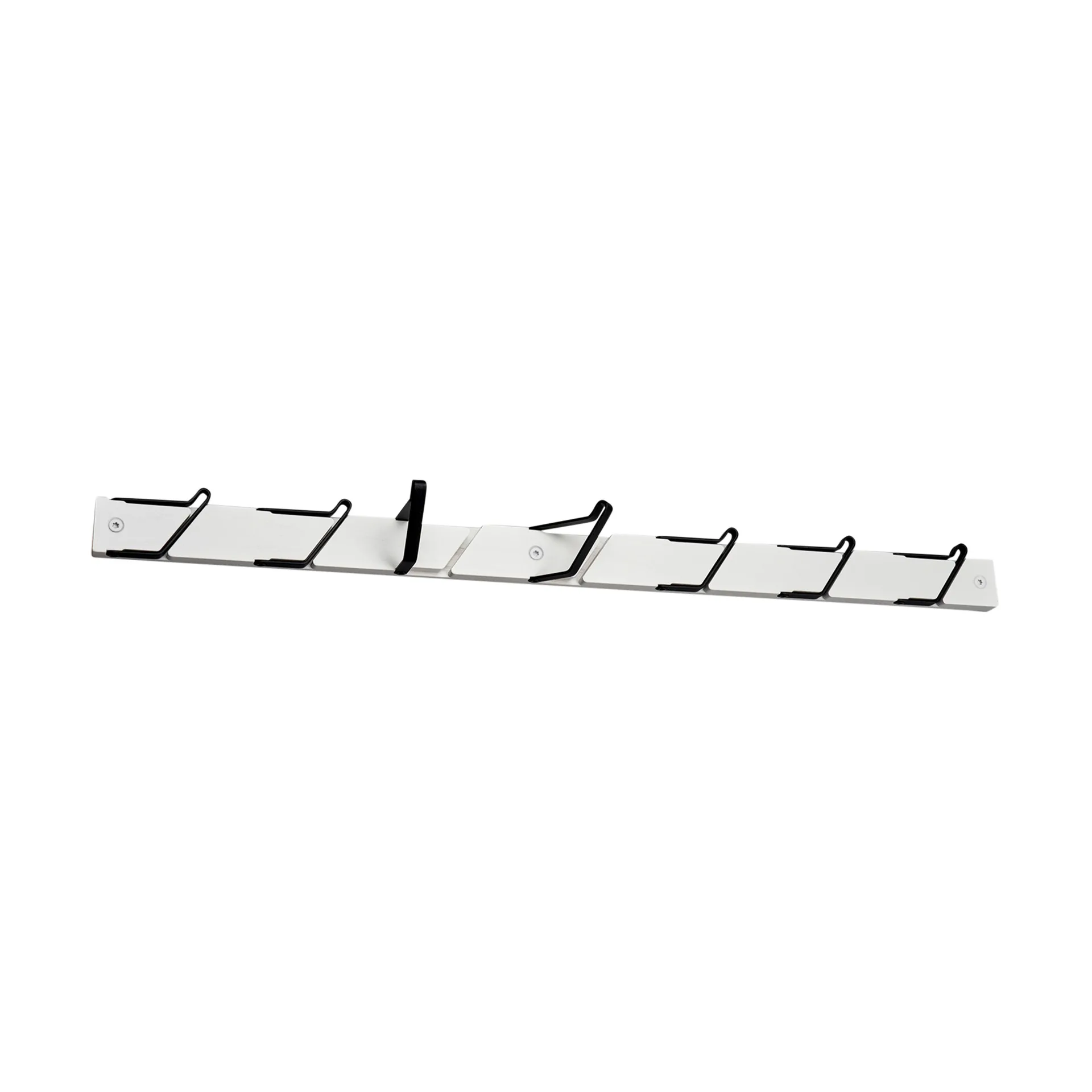 Tamburin coat hook 73.5 cm, White-black Essem Design