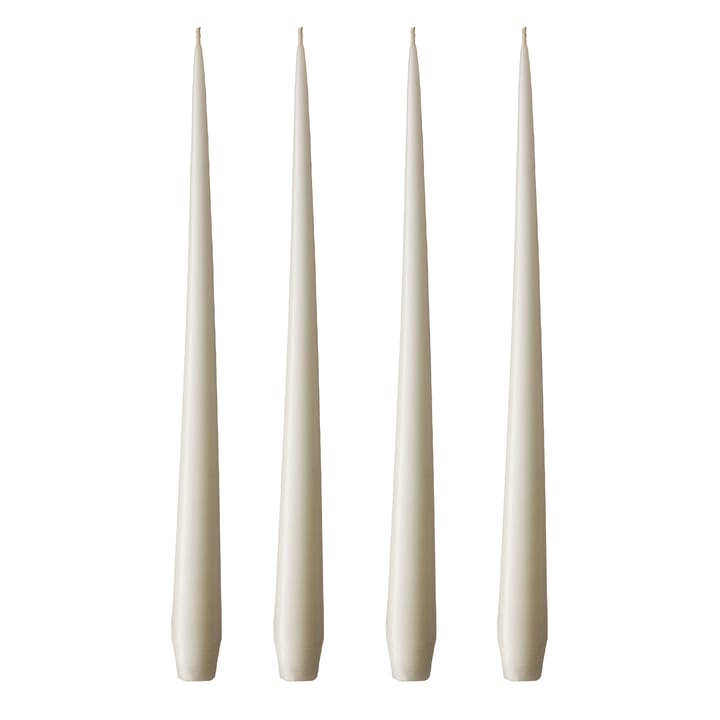 ester & erik candle 32 cm 4-pack ivory, Matte ester & erik