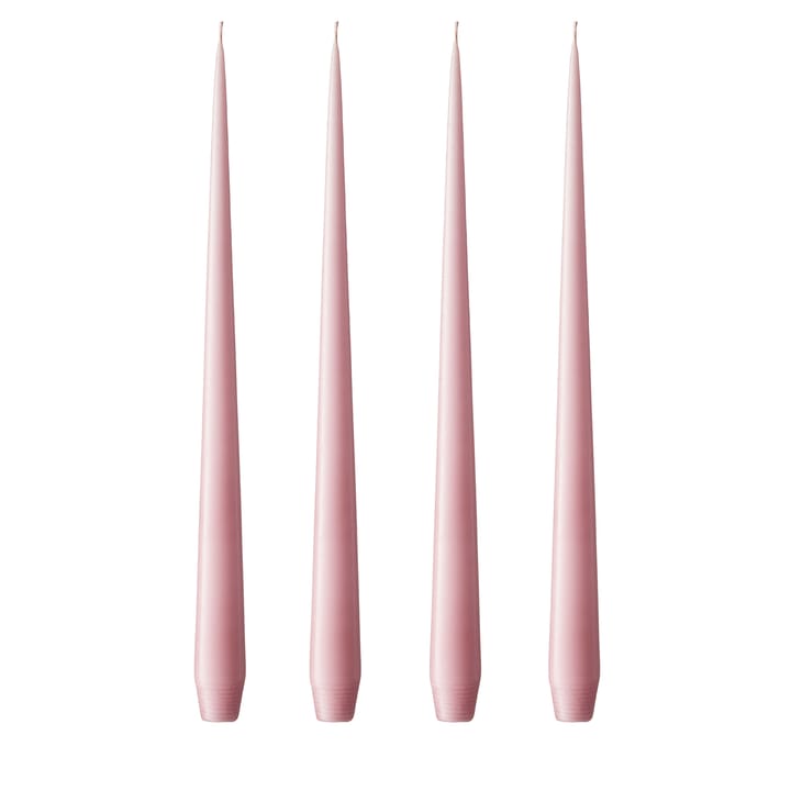 ester & erik candle 32 cm 4-pack old rose, Matte ester & erik