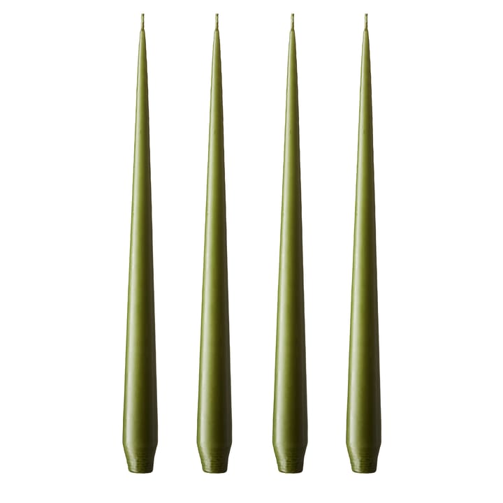 ester & erik candle 32 cm 4-pack olive glow, Matte ester & erik