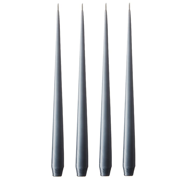 ester & erik candle 42 cm 4-pack dark slate - Matte - Ester & erik