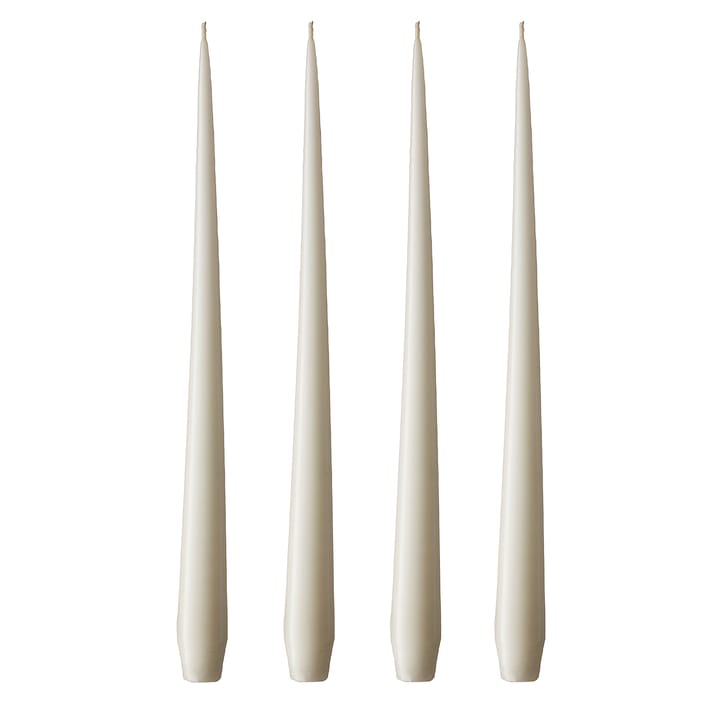 ester & erik candle 42 cm 4-pack ivory, Matte ester & erik