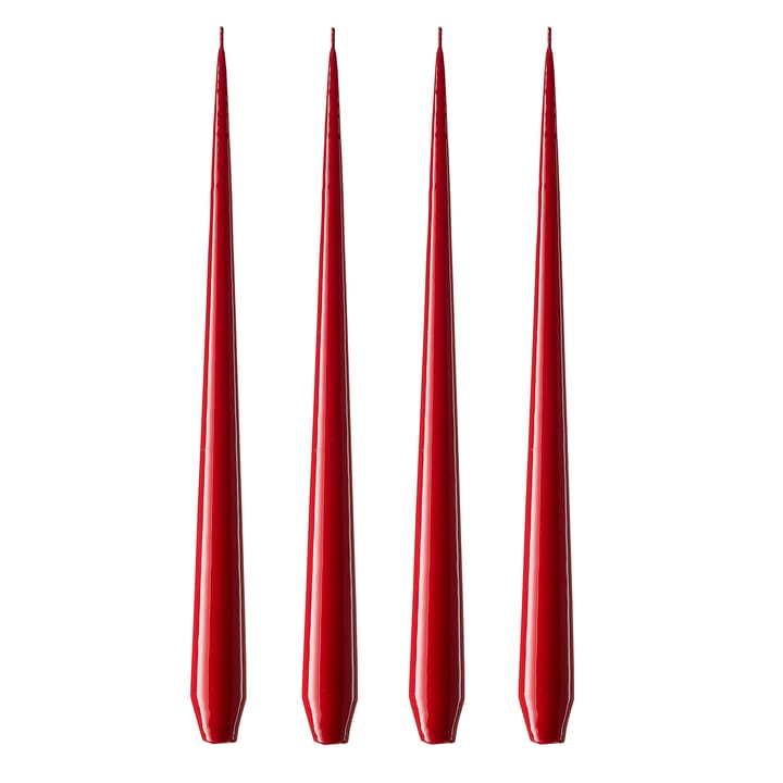 ester & erik candle 42 cm 4-pack winter berry - Lacquered - Ester & erik