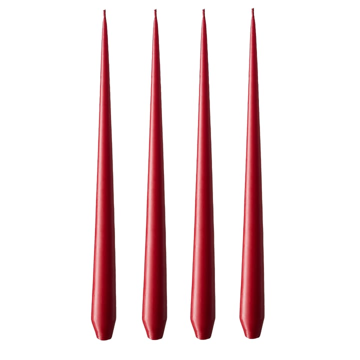 ester & erik candle 42 cm 4-pack winter berry - Matte - Ester & erik