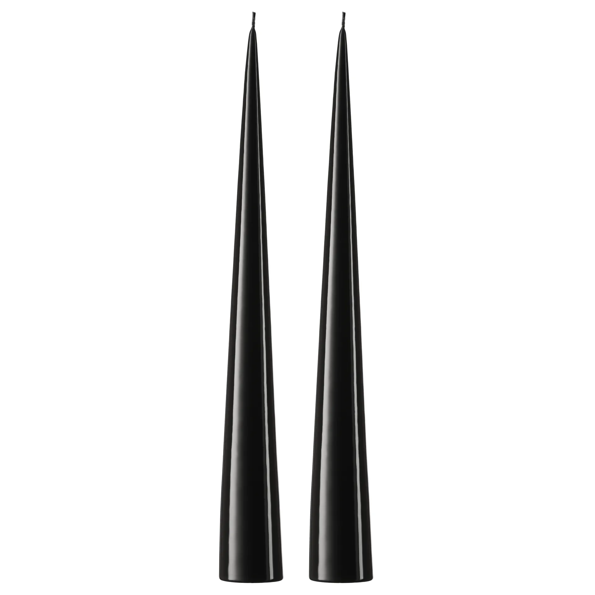 ester & erik chandelier 37 cm 2-pack lacquered, Raw black 75-0 ester & erik