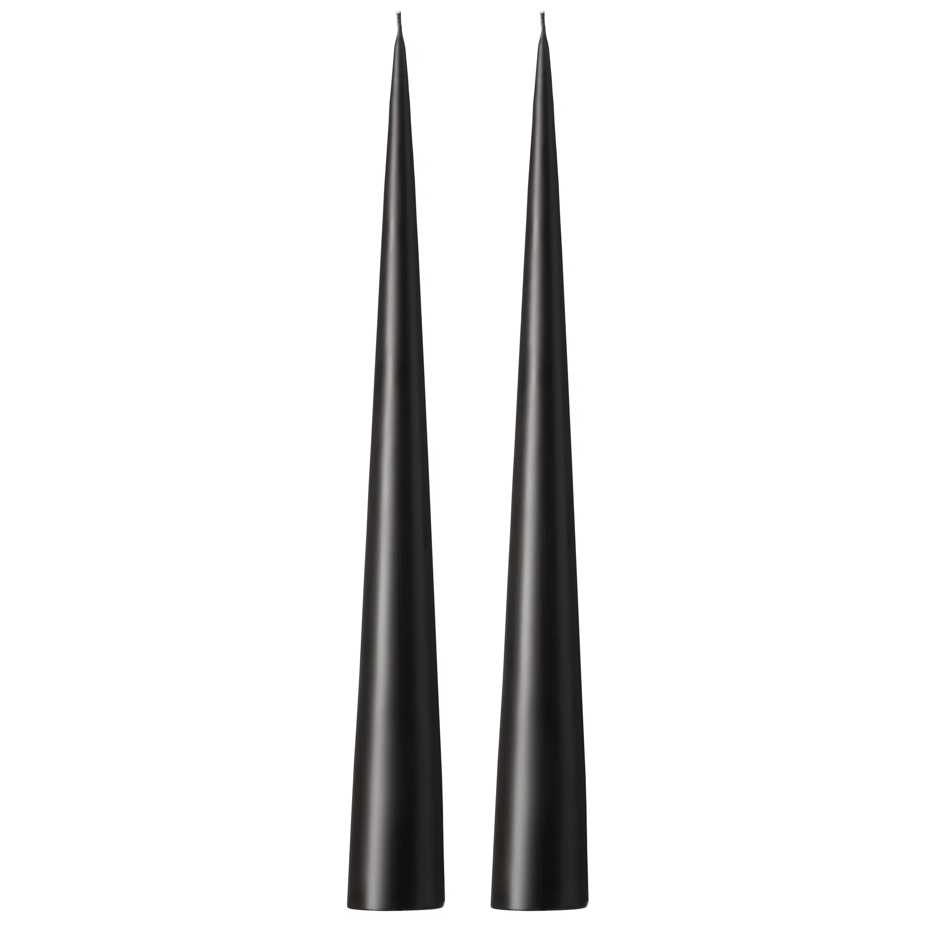 ester & erik chandelier 37 cm 2-pack matte, Raw black 75 ester & erik