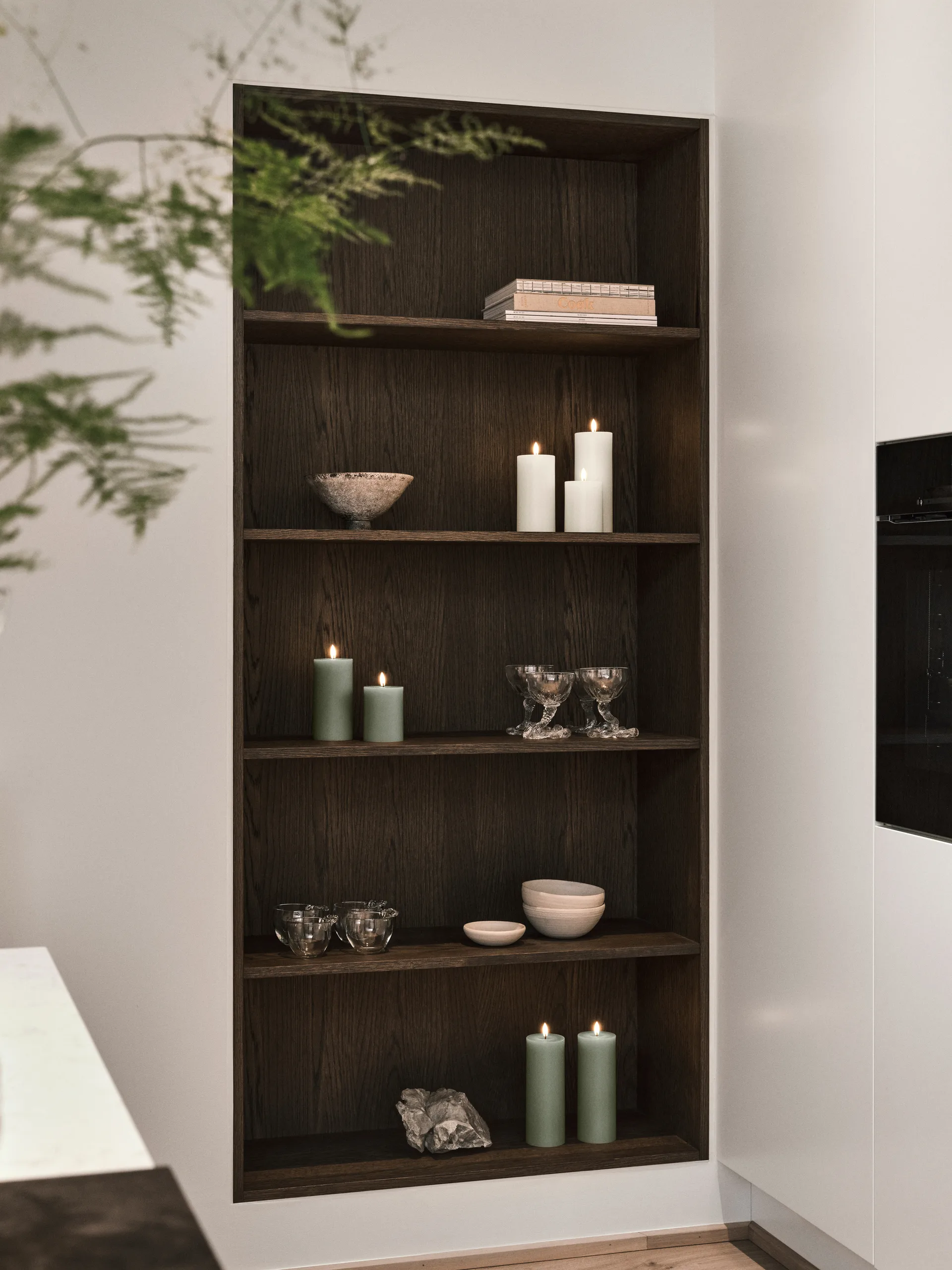 ester & erik pillar candle LED, 06 Ivory, 15 cm ester & erik