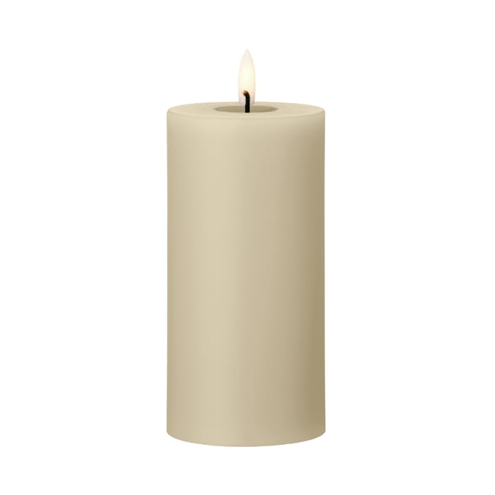 ester & erik pillar candle LED - 14 Pale ginger, 15 cm - Ester & erik