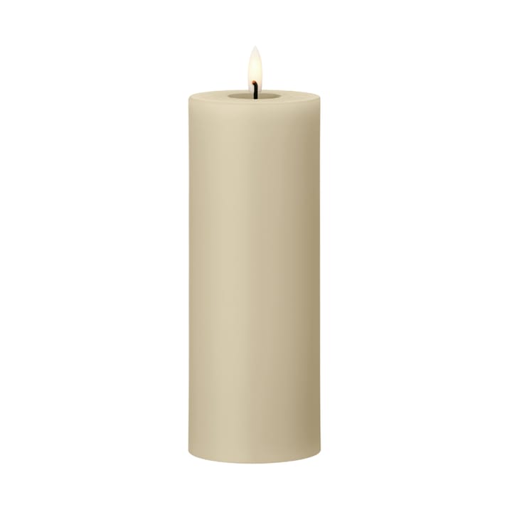 ester & erik pillar candle LED - 14 Pale ginger, 20 cm - Ester & erik