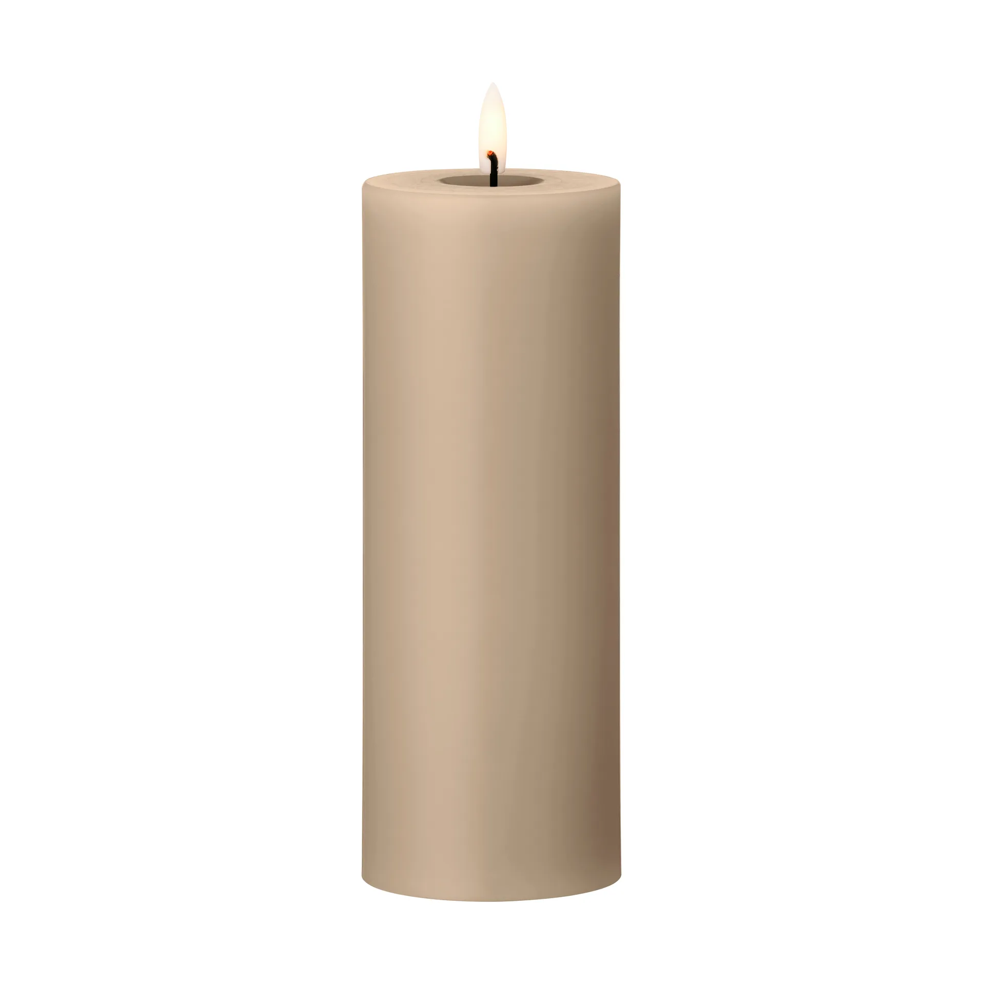 ester & erik pillar candle LED, 18 Nougat Note, 20 cm ester & erik