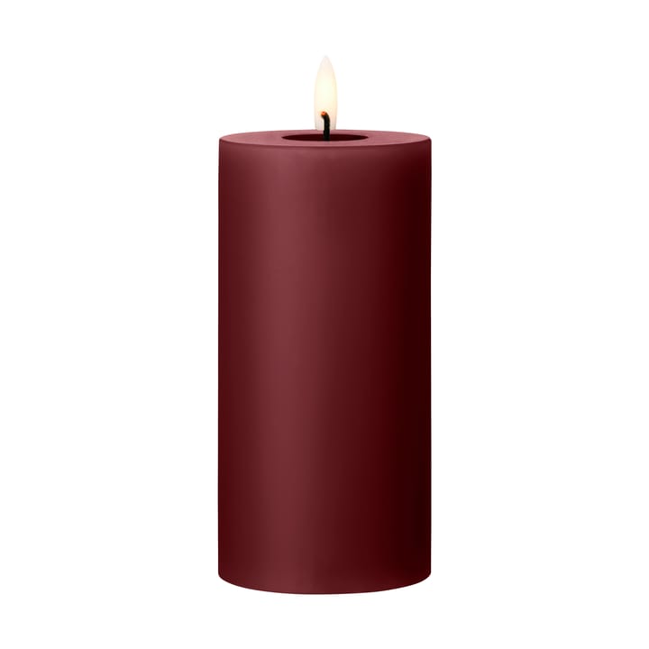 ester & erik pillar candle LED - 44/2 Deep Wine, 15 cm - Ester & erik