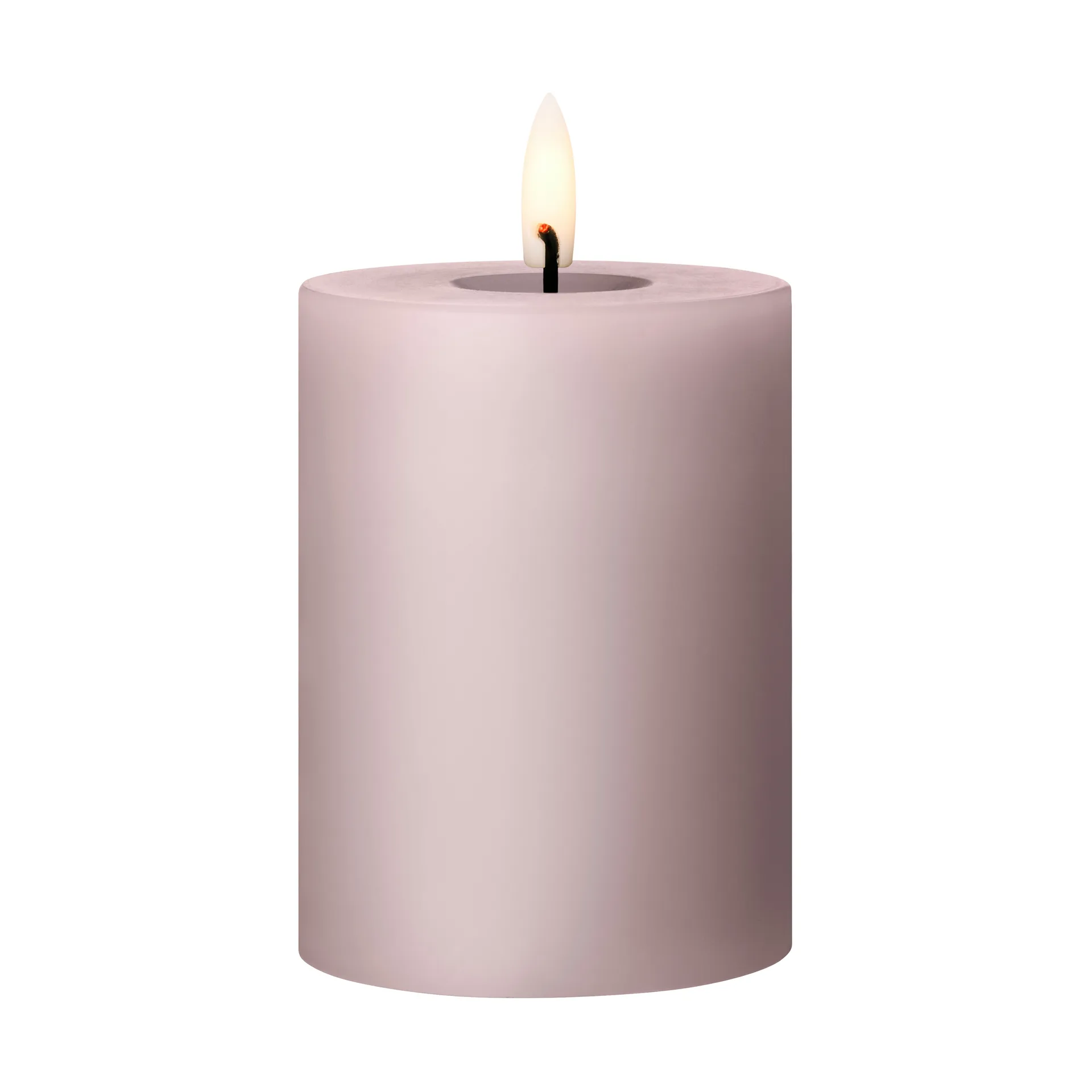 ester & erik pillar candle LED, 52 Soft Rose, 10 cm ester & erik