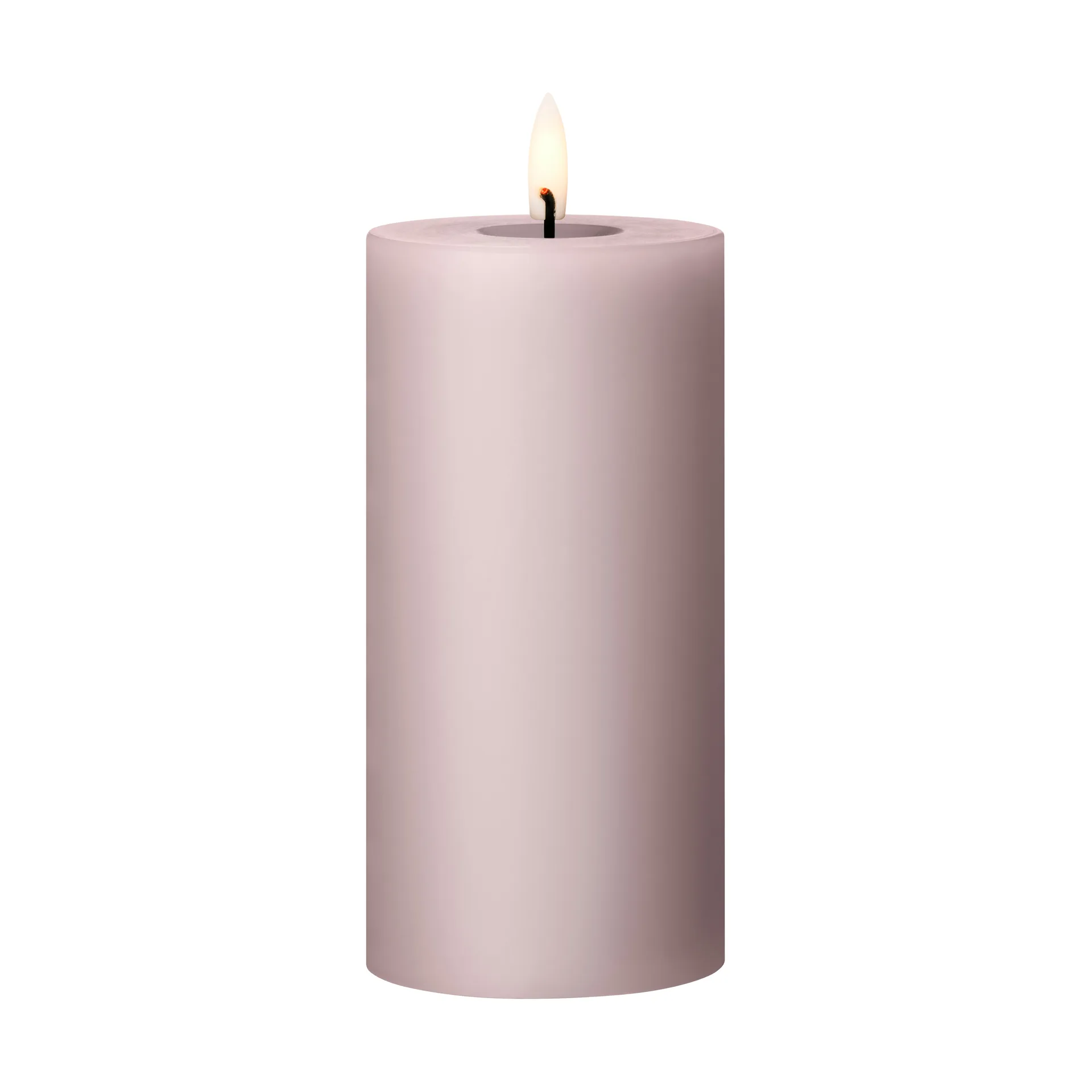 ester & erik pillar candle LED, 52 Soft Rose, 15 cm ester & erik