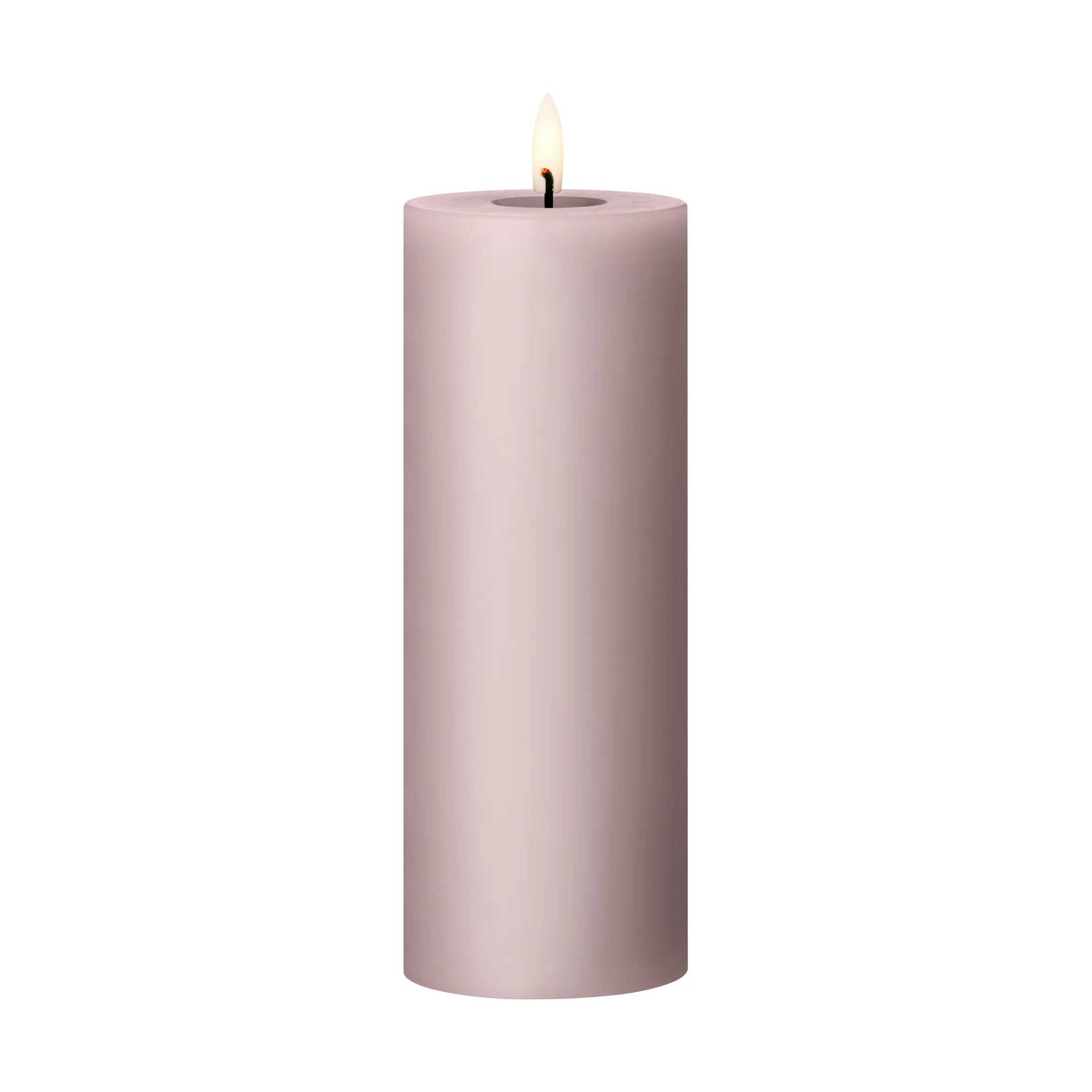 ester & erik pillar candle LED, 52 Soft Rose, 20 cm ester & erik