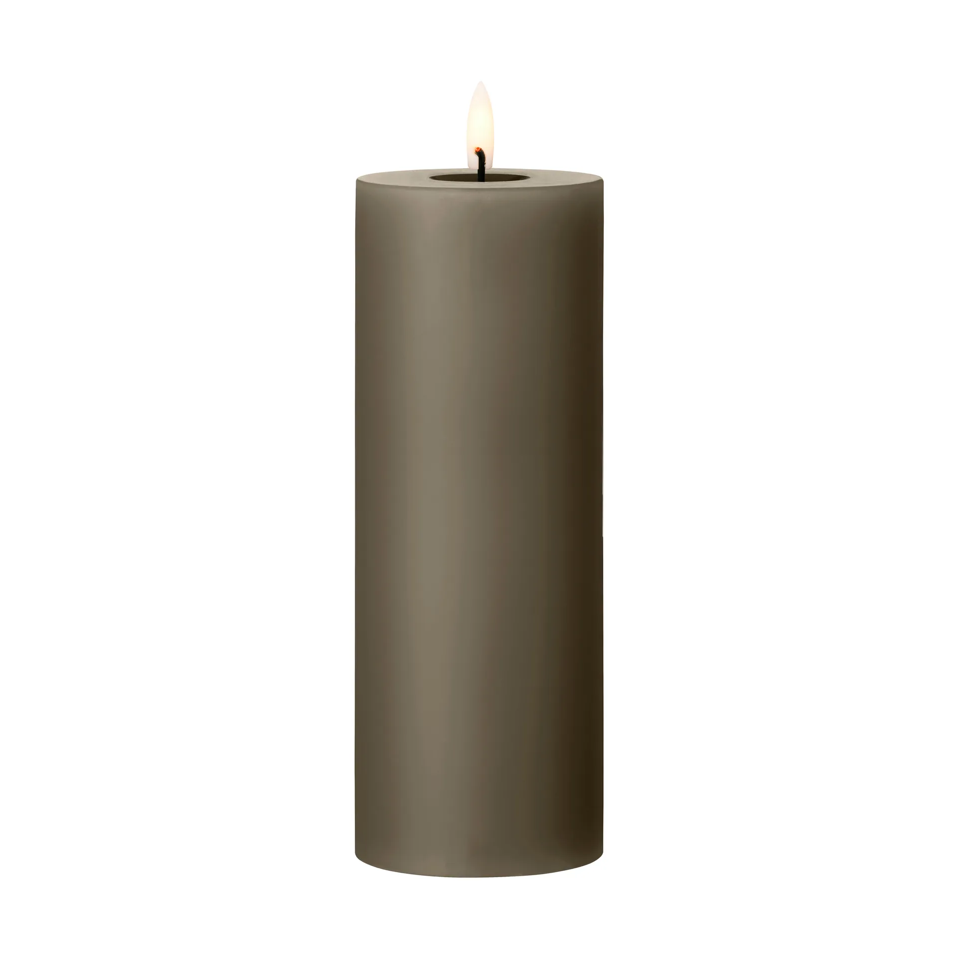 ester & erik pillar candle LED, 77 Caviar, 20 cm ester & erik