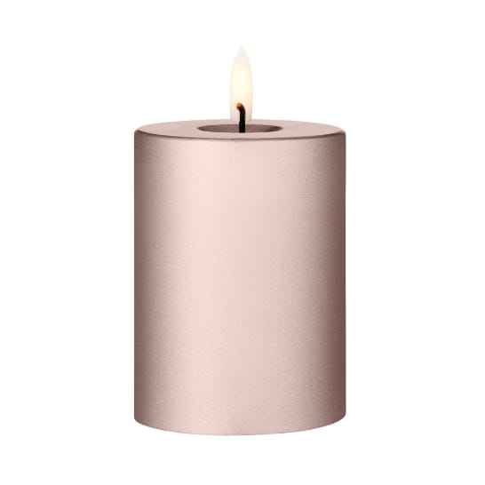 ester & erik pillar candle LED - 94 Champagne Metallic, 10 cm - Ester & erik