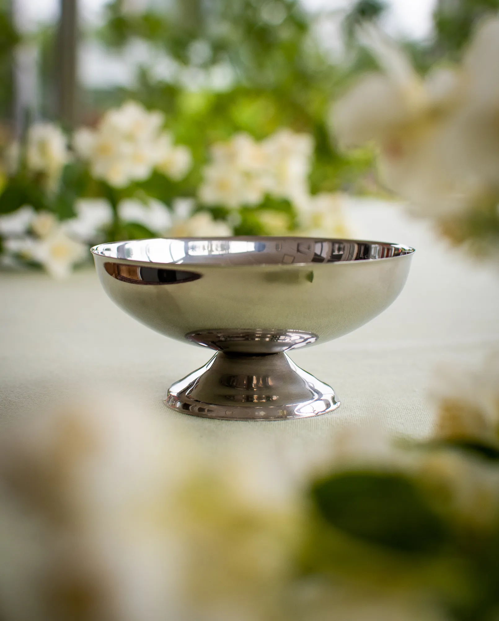 Eternum Italian glass dome, Stainless steel Eternum