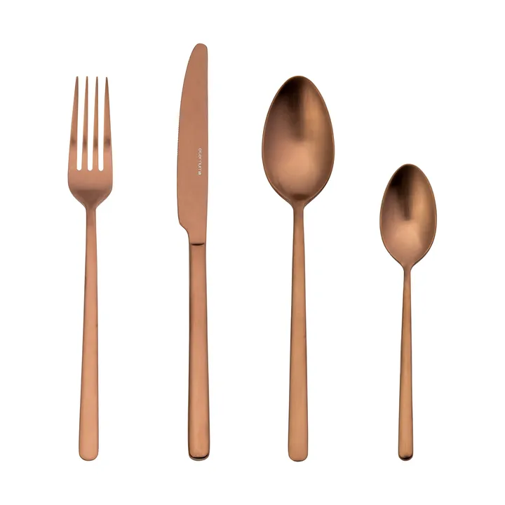 Eternum Nardo cutlery set 16-piece - Copper - Eternum