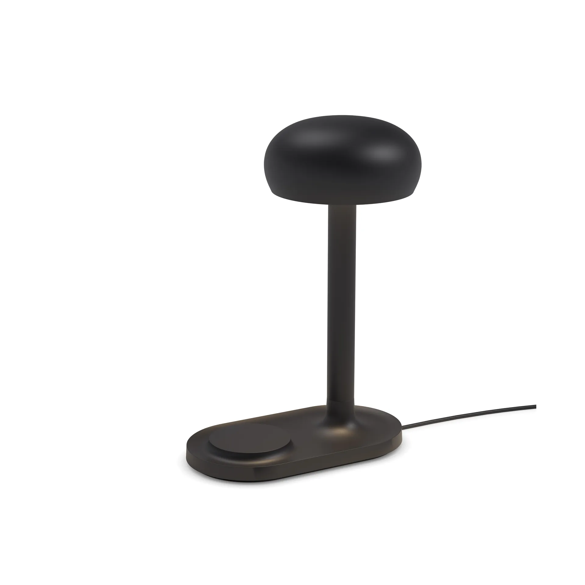 Emendo table lamp with Qi-charger, Black Eva Solo