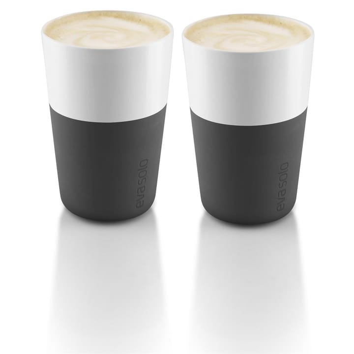Eva Solo cafe latte mug 2 pack, Black Eva Solo