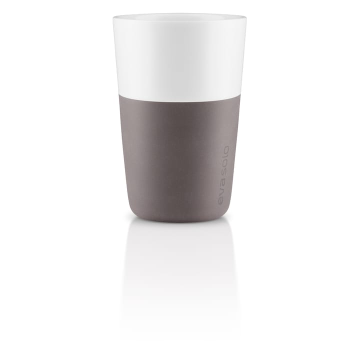 Eva Solo cafe latte mug 2 pack, Elephant grey Eva Solo