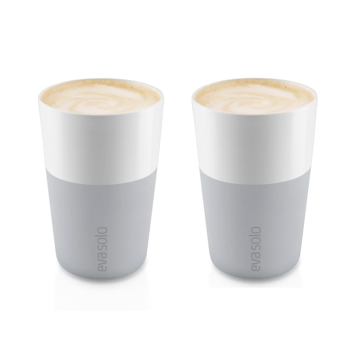 Eva Solo cafe latte mug 2 pack, Marble grey Eva Solo