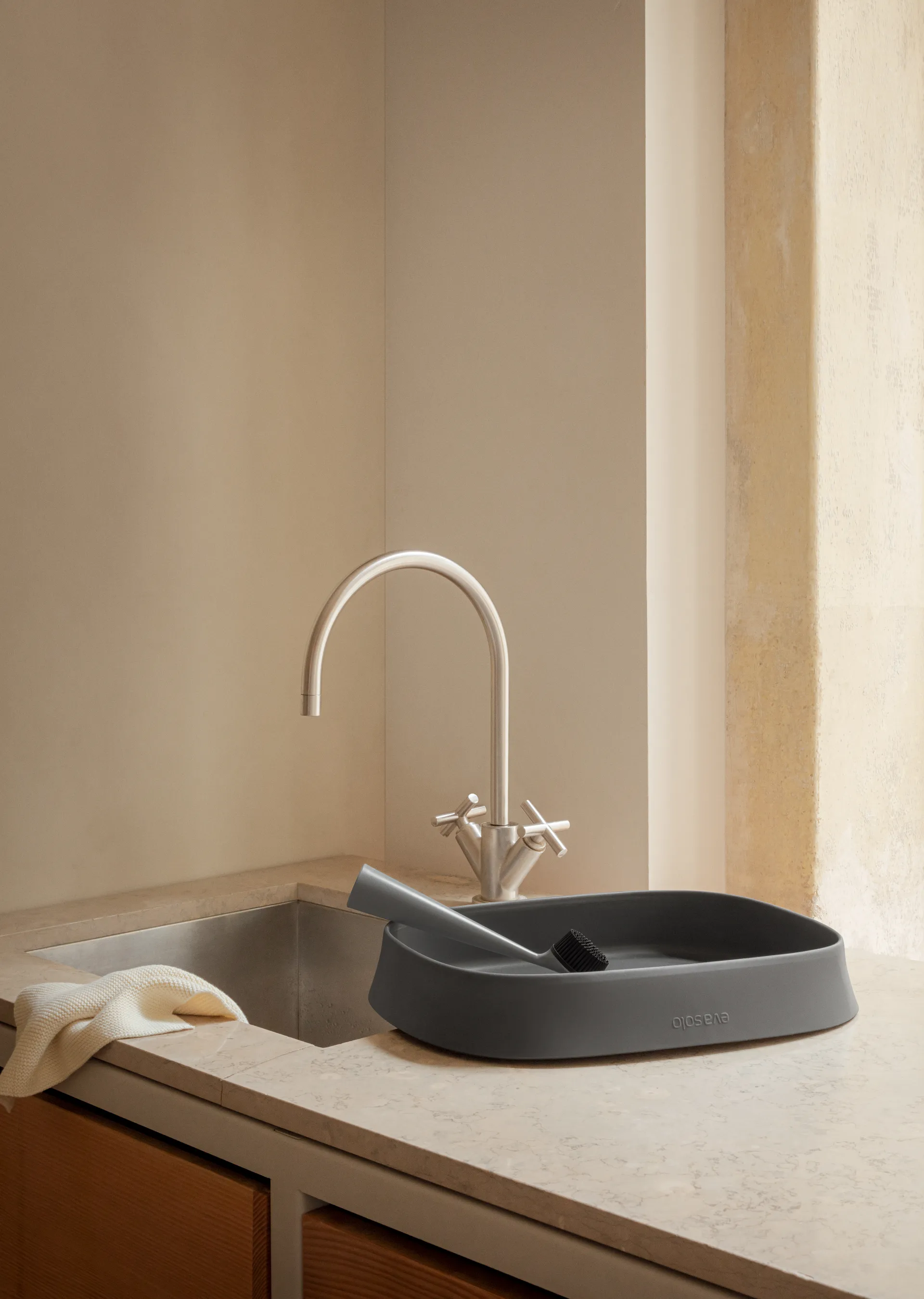 Eva Solo collapsable dish rack 31x38 cm, Elephant grey Eva Solo