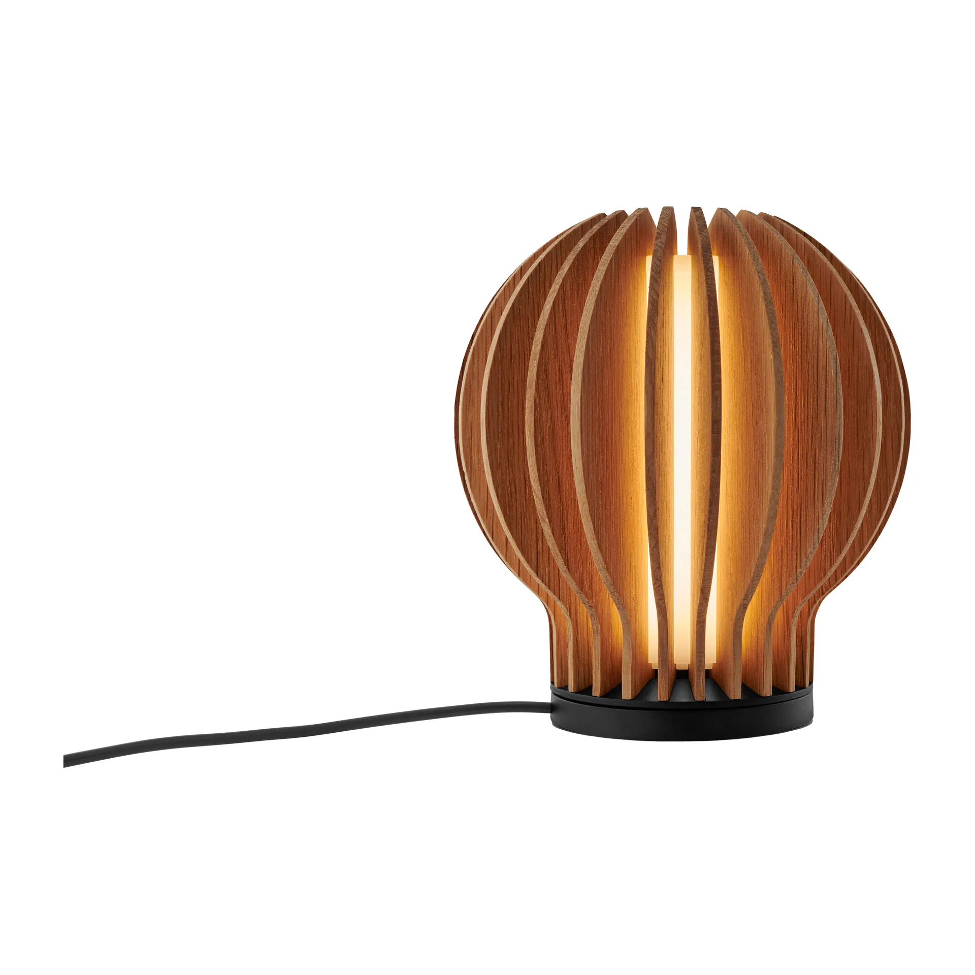Eva Solo Radiant LED chargable lamp - round, Oak Eva Solo