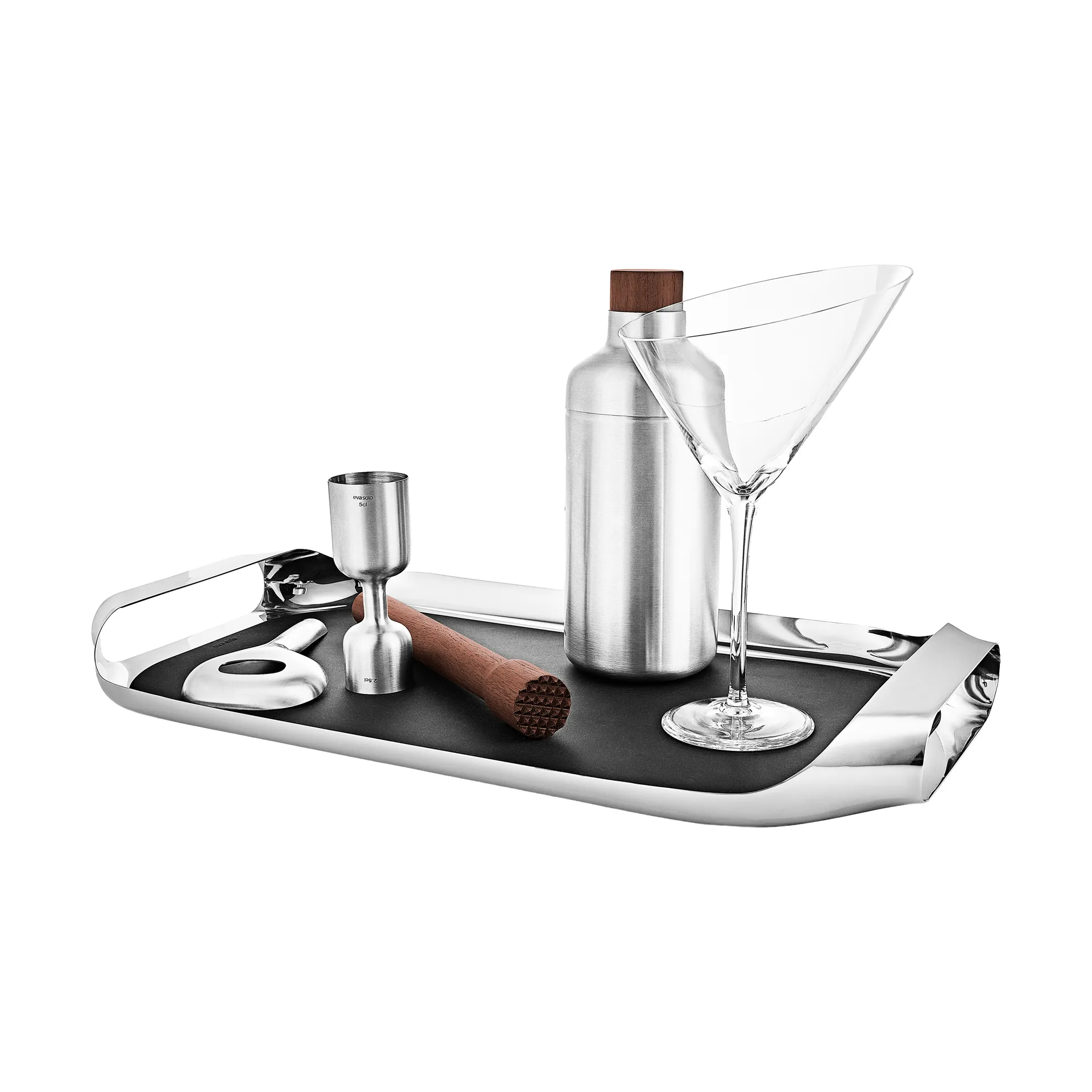 Eva Solo serving tray 25x43 cm, Polished steel Eva Solo