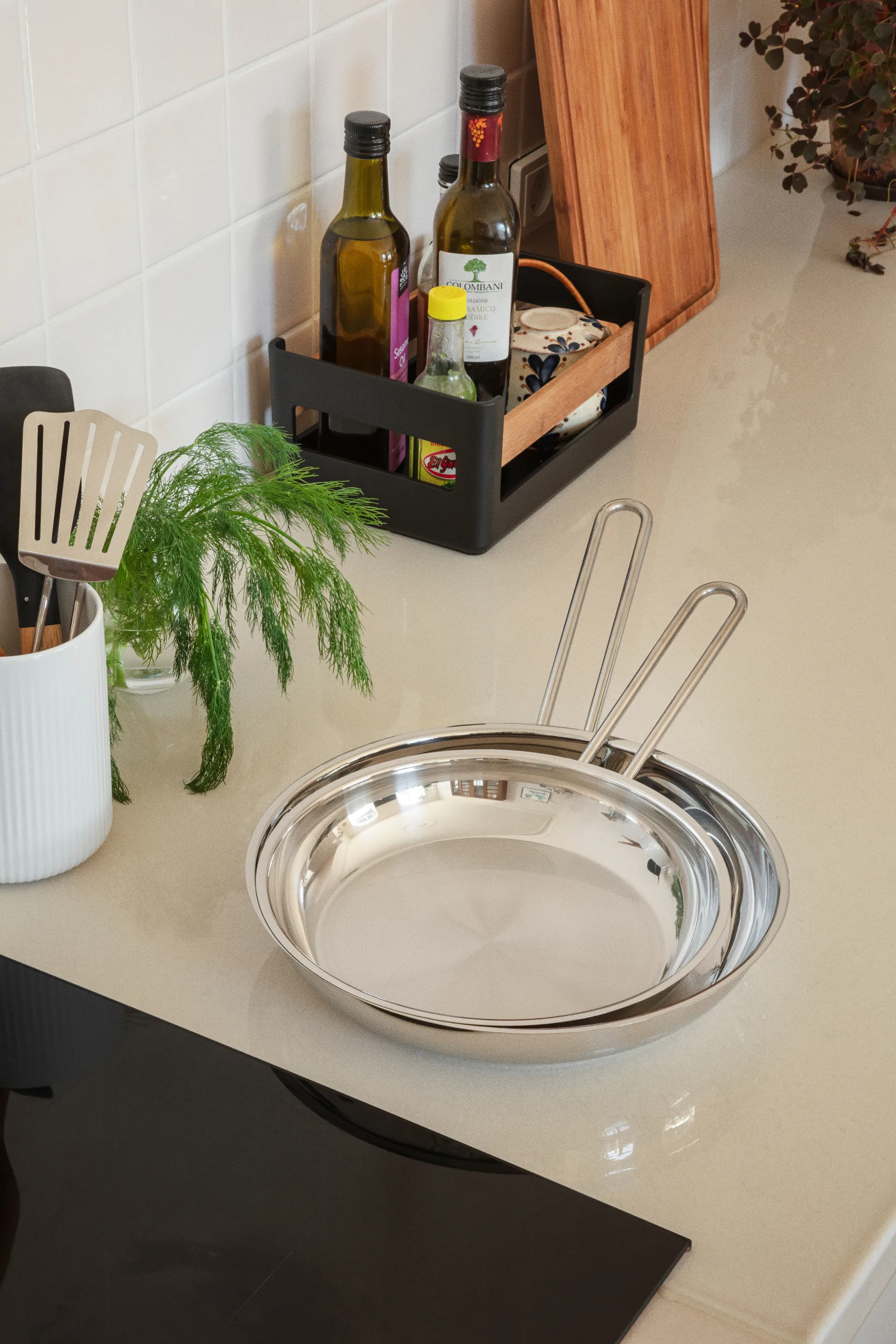 Eva Solo steel base frying pan, Stainless steel, Ø28 cm Eva Solo