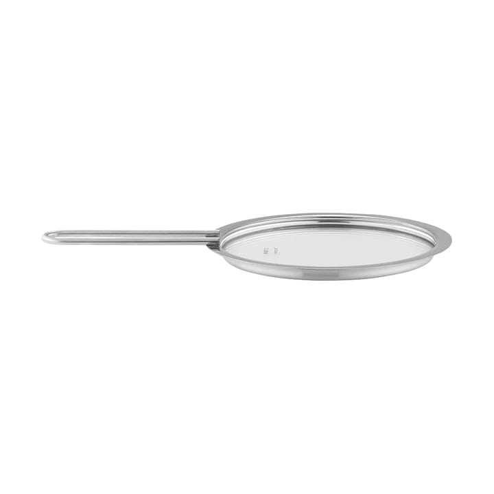 Eva Trio glass lid recycled stainless steel - Ø13 cm - Eva Solo