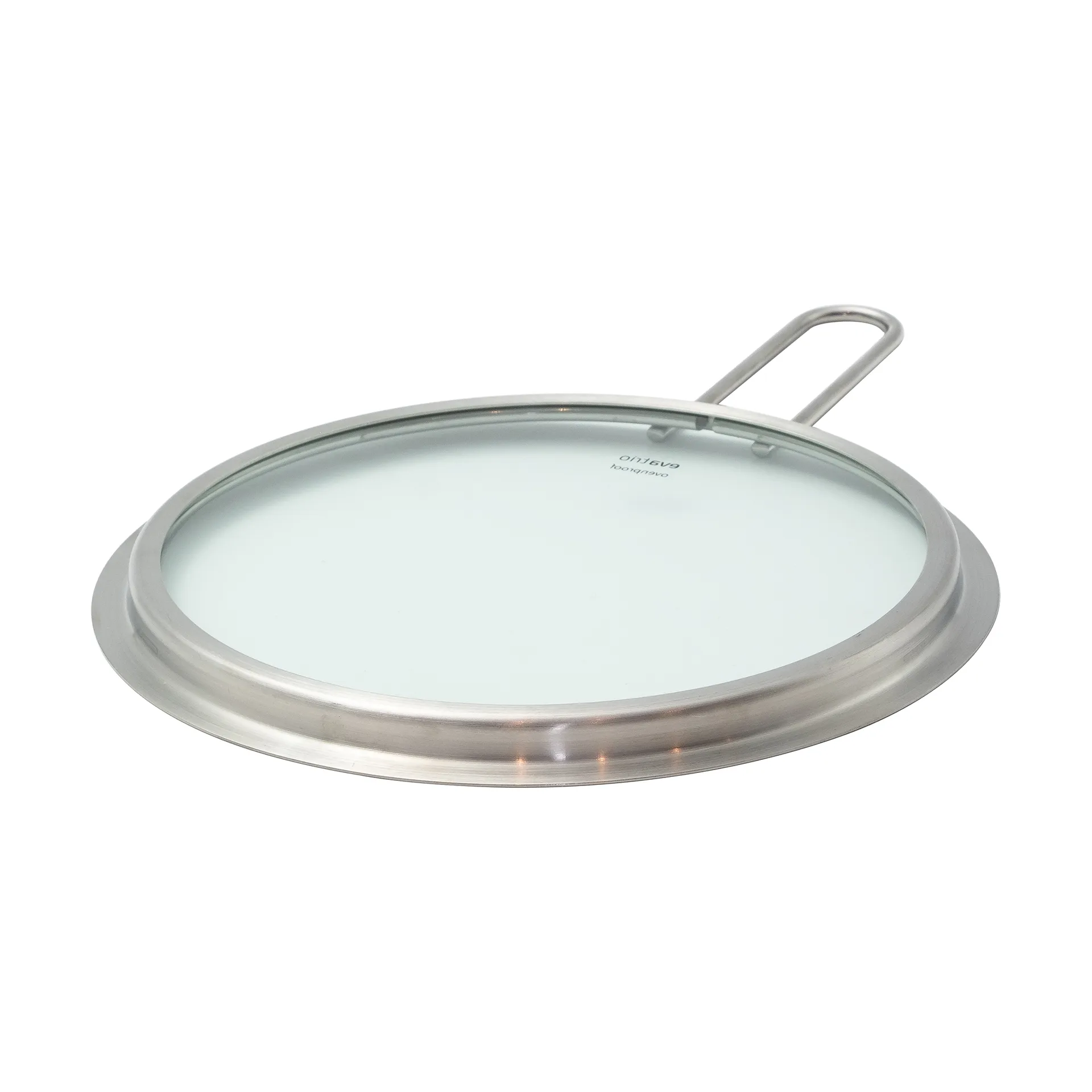 Eva Trio glass lid recycled stainless steel, Ø20 cm Eva Solo