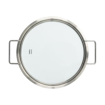 Eva Trio glass lid recycled stainless steel - Ø24 cm - Eva Solo
