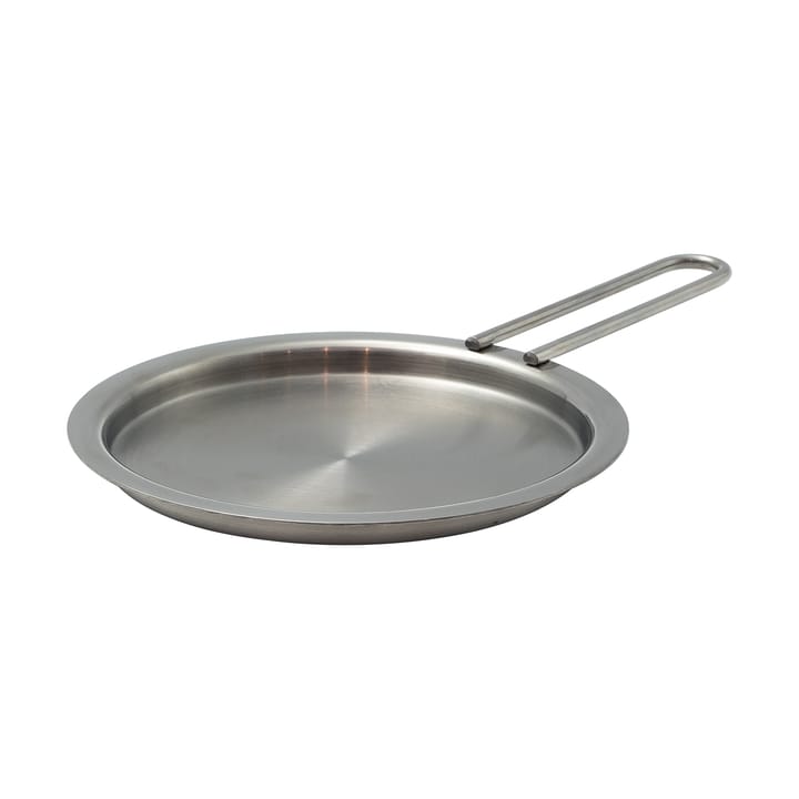 Eva Trio plate cover recycled stainless steel, Ø13 cm Eva Solo