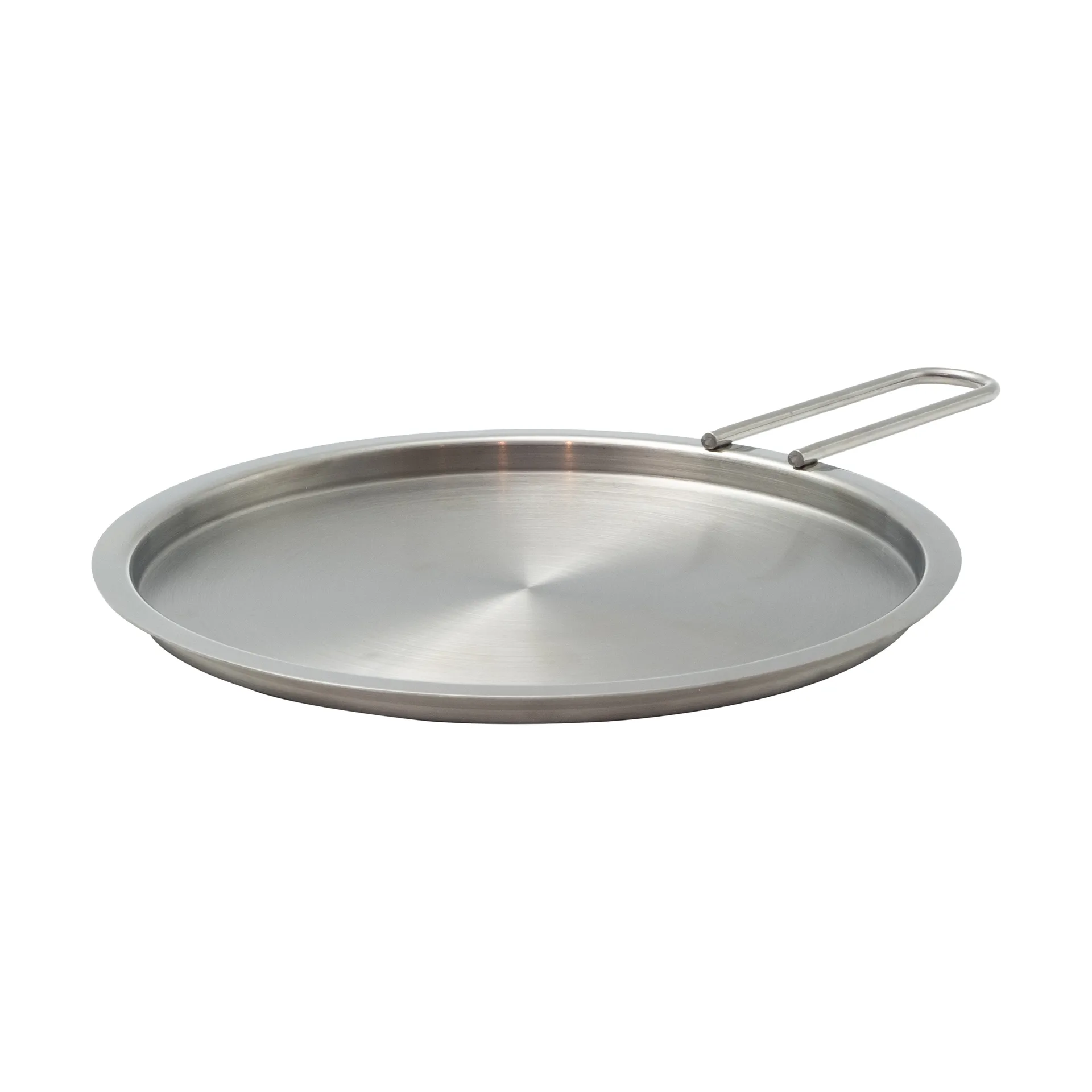 Eva Trio plate cover recycled stainless steel, Ø20 cm Eva Solo