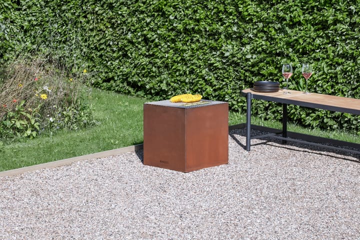 FireCube fire pit, Corten steel Eva Solo