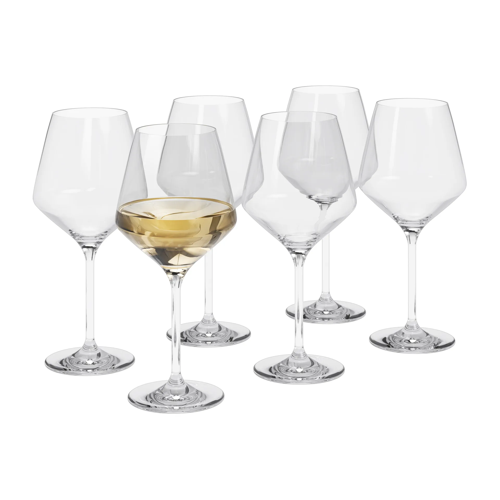 Legio Nova white wine glass 38 cl, 6-pack Eva Solo