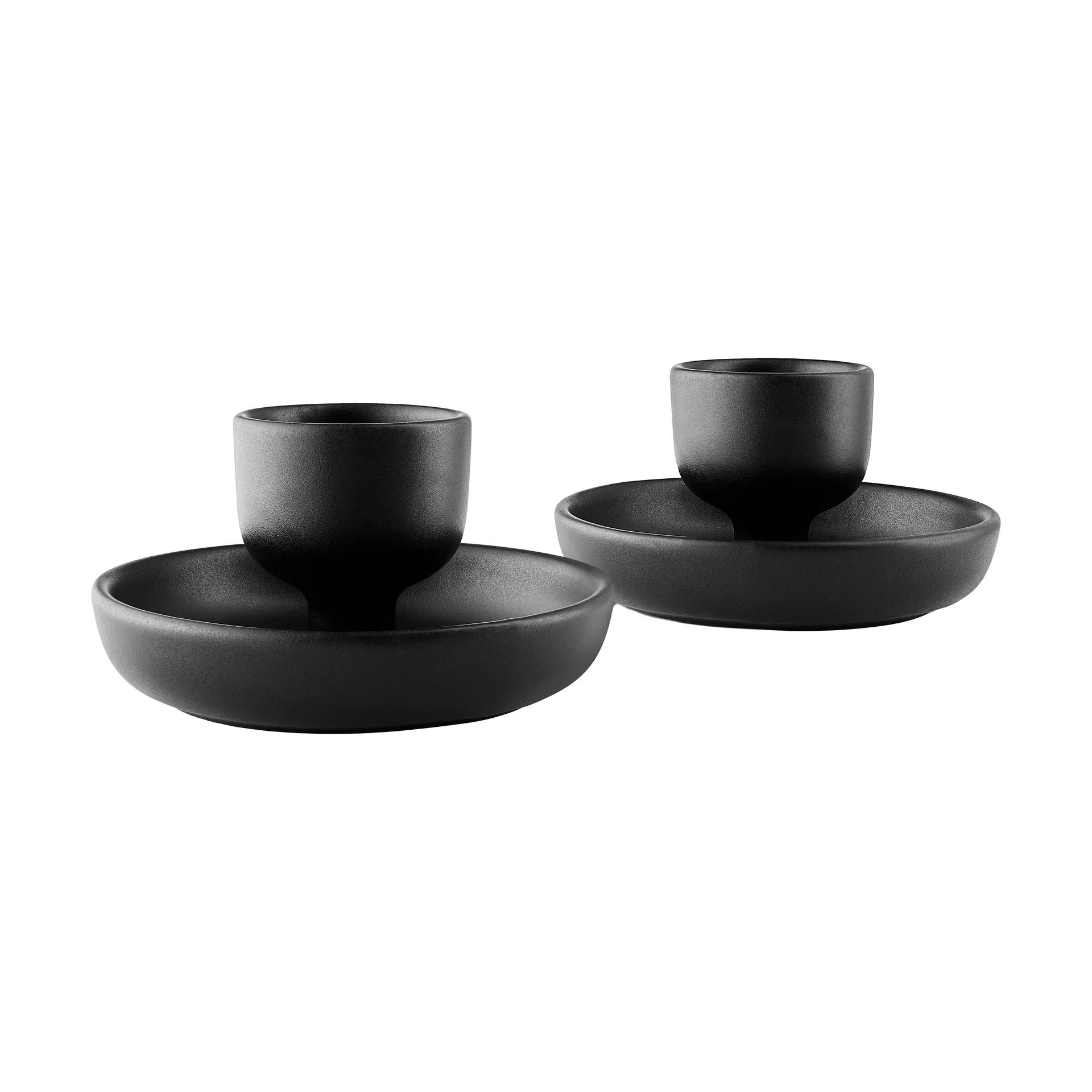 Nordic kitchen egg cup 2-pack, Black Eva Solo