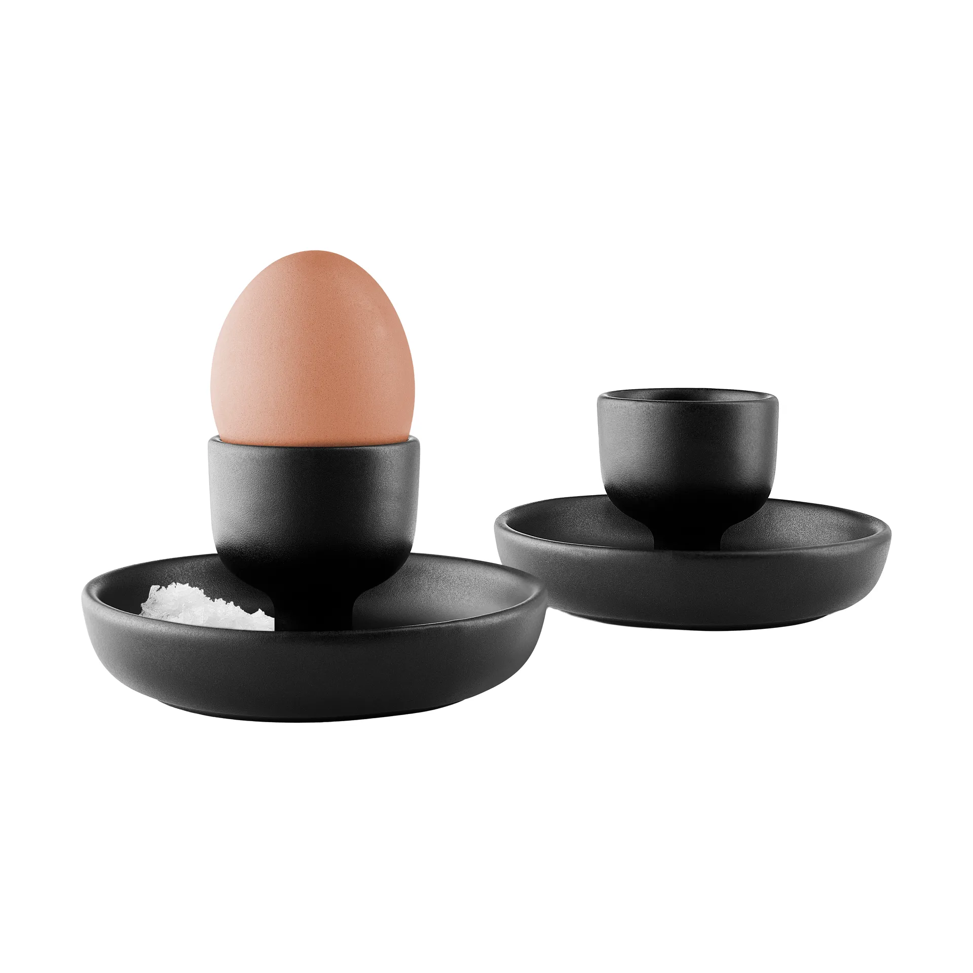Nordic kitchen egg cup 2-pack, Black Eva Solo