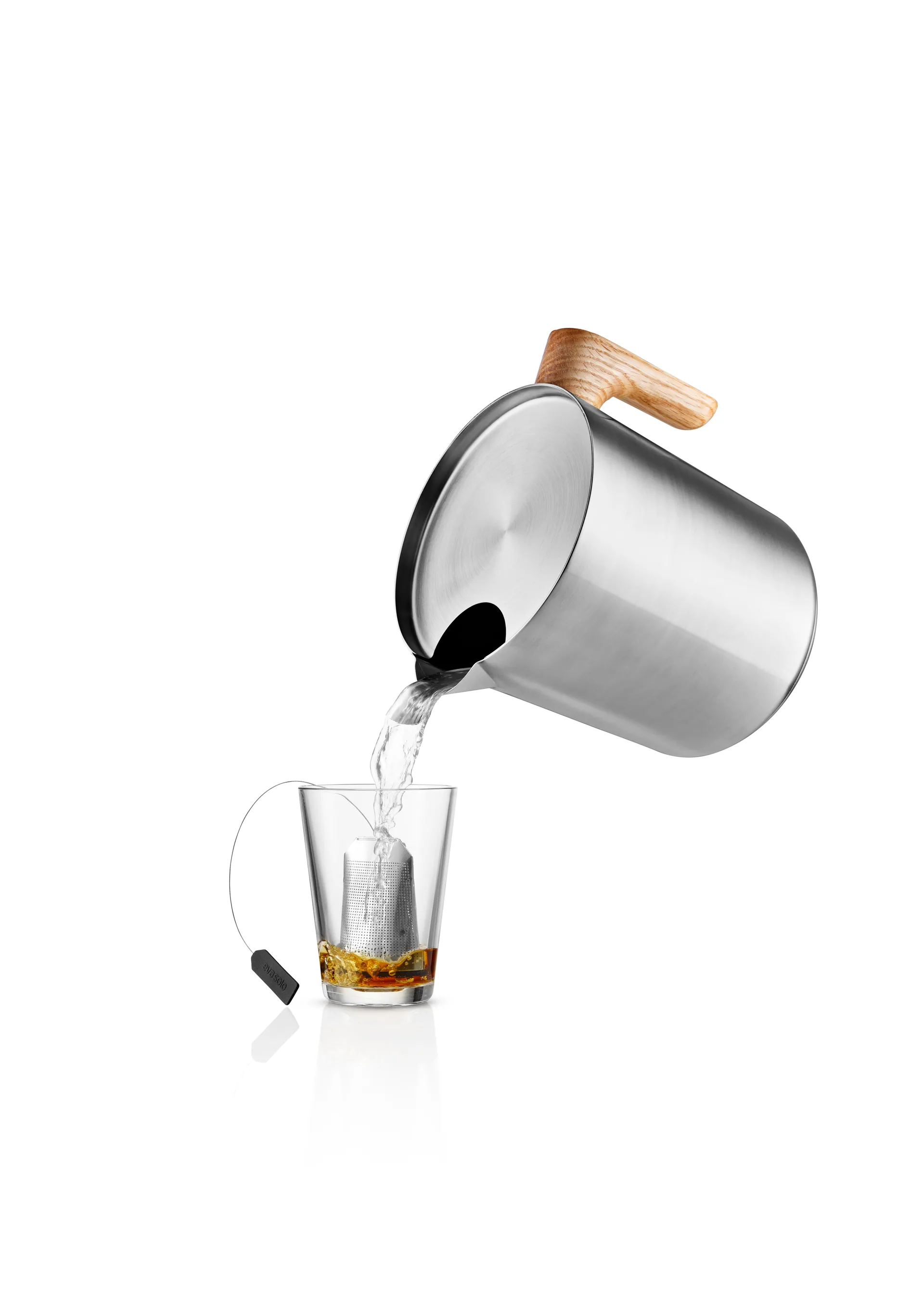 Nordic kitchen induction pot 1 L, Brushed steel Eva Solo