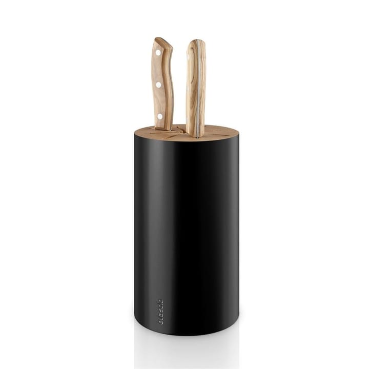 Nordic Kitchen knife block, black Eva Solo