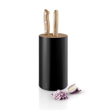 Nordic Kitchen knife block - black - Eva Solo