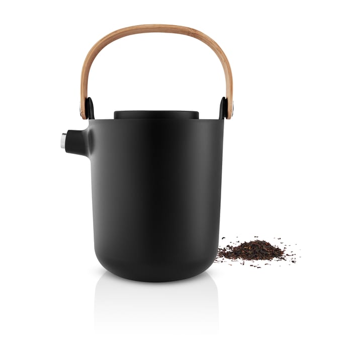 Nordic kitchen thermos jug for tea 1 L, Black Eva Solo