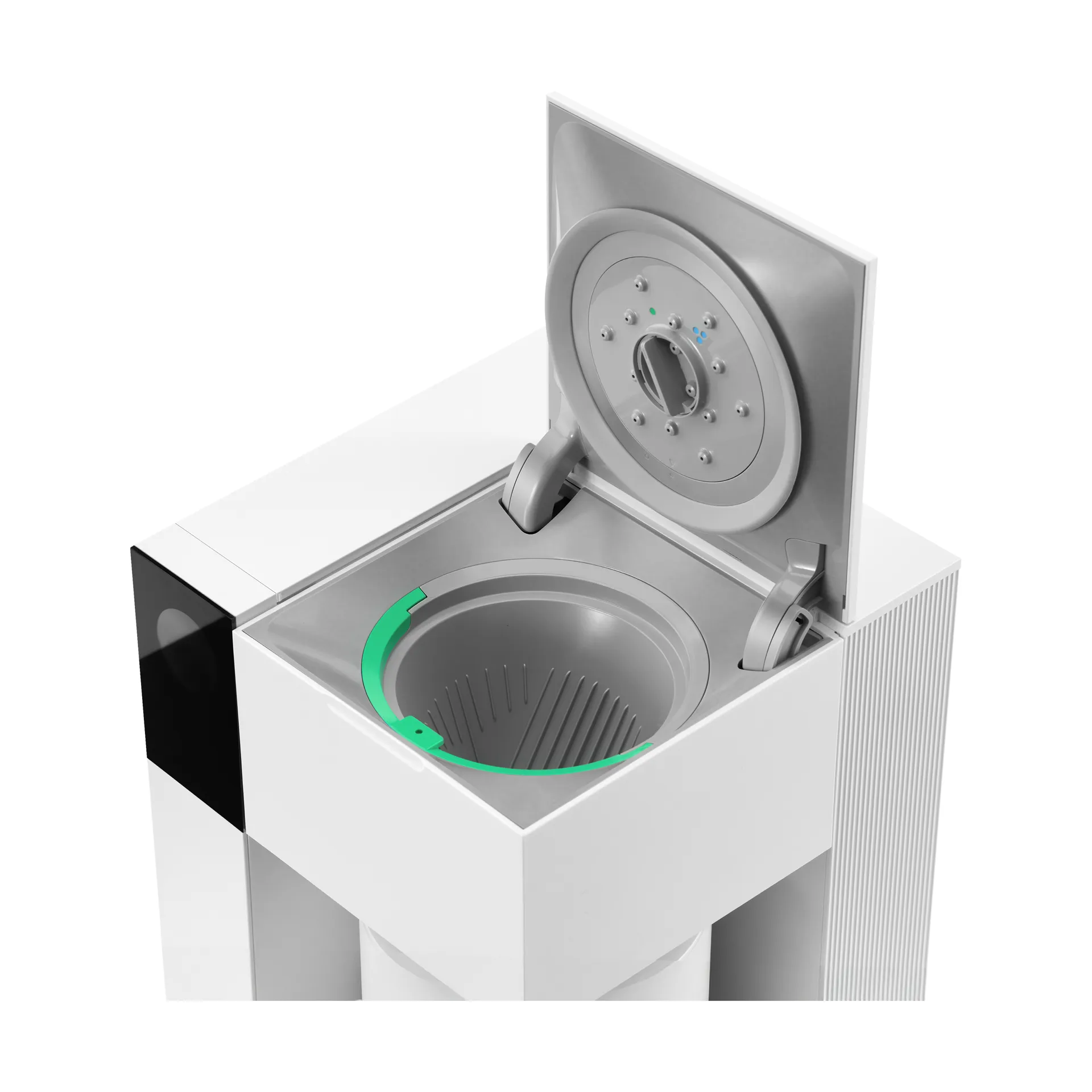 Aiden Precision coffee maker, Matte white Fellow