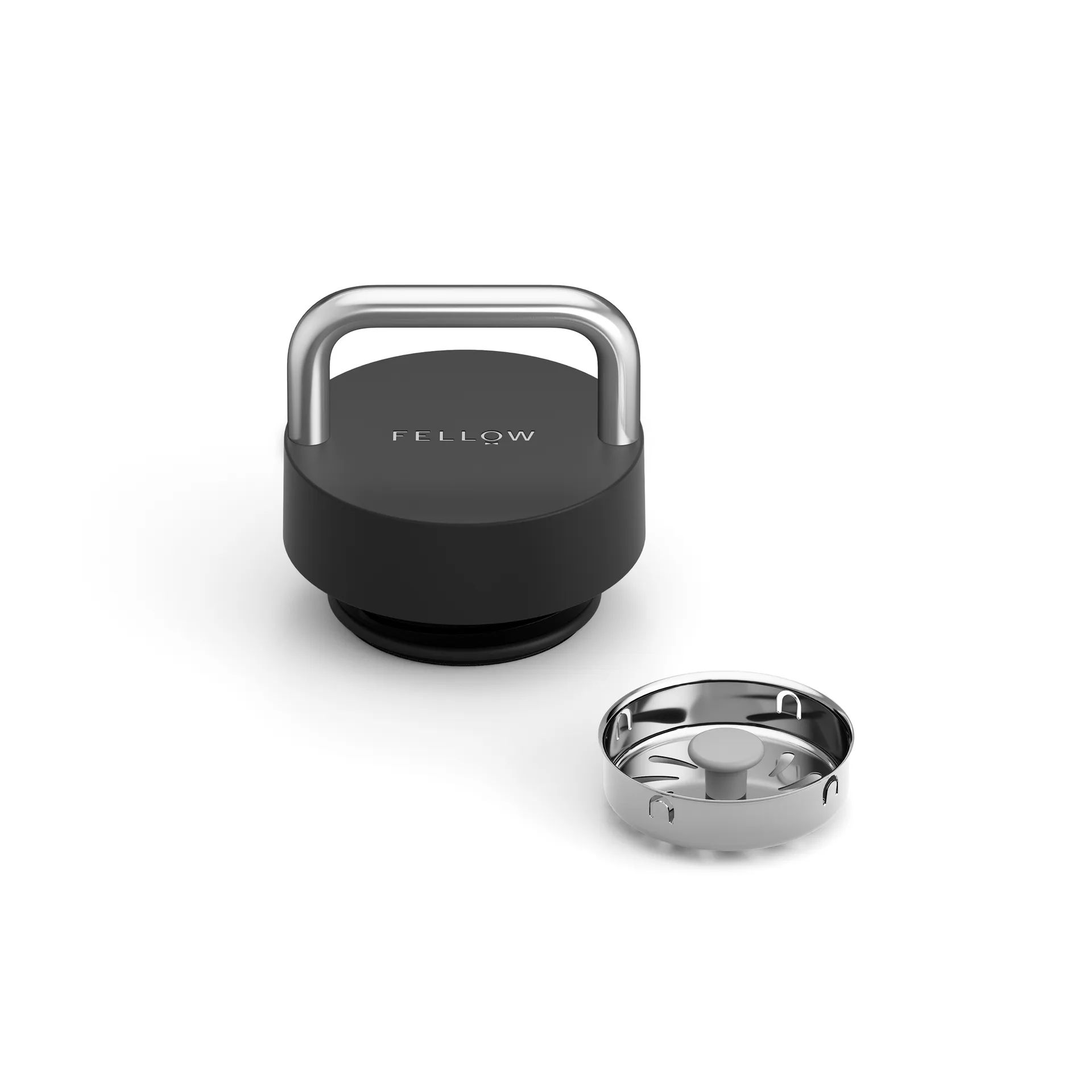 Carter Carry thermos mug 59 cl, Matte black Fellow