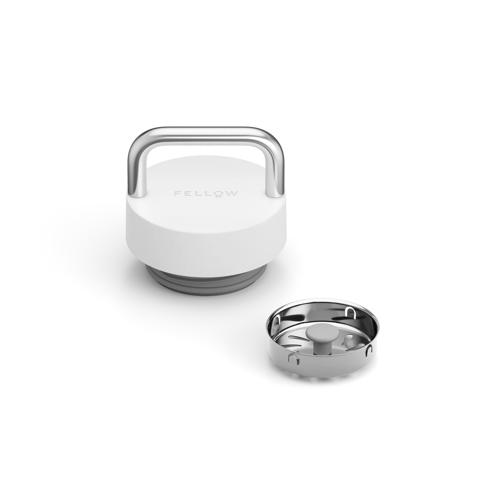 Carter Carry thermos mug 59 cl, Matte white Fellow